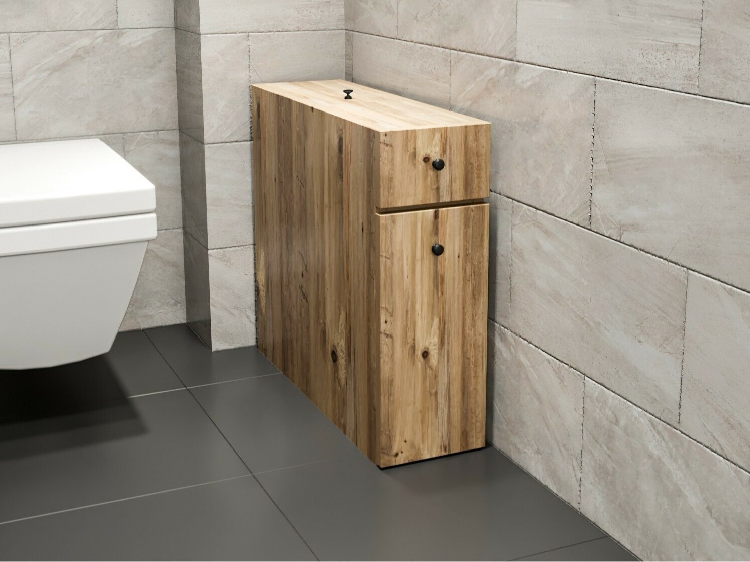 Vannitoa põrandakapp Kailua 183 (Tamm)