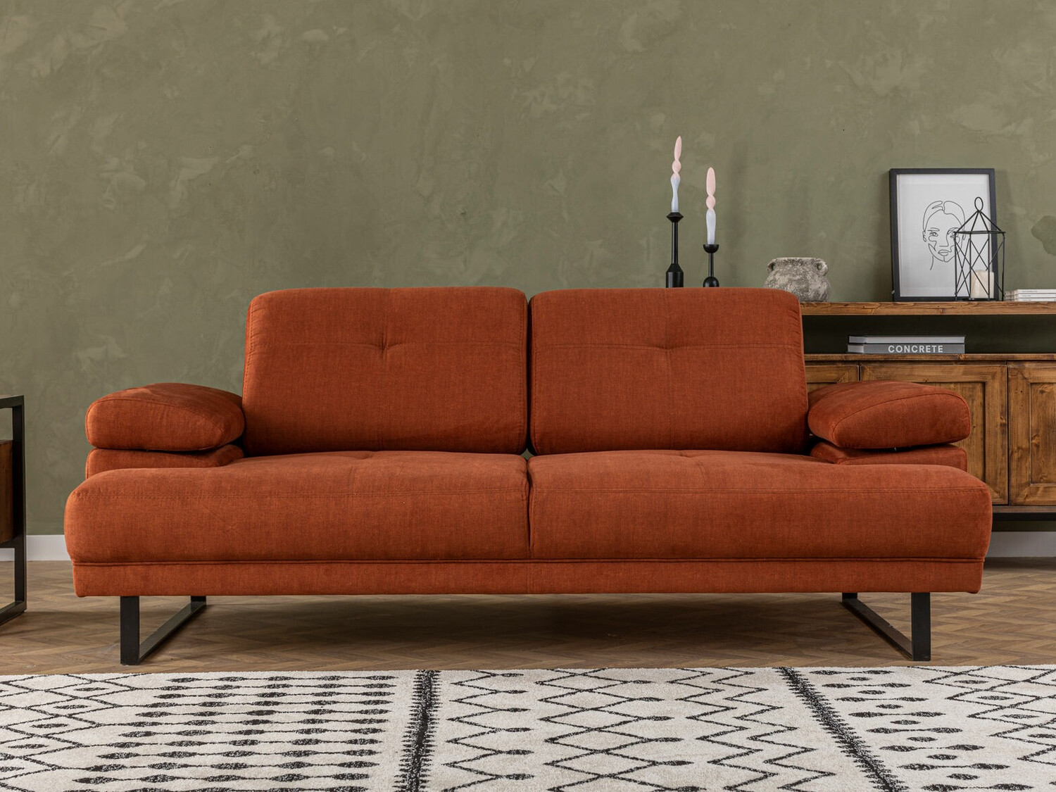 Diivan Altadena 158 (Oranž)