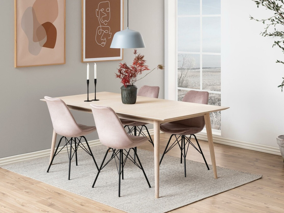 Söögitoakomplekt Norsica 330 (Dusty roosa + Must)