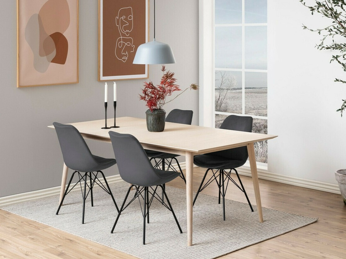 Söögitoakomplekt Norsica 330 (Tumehall + Must)