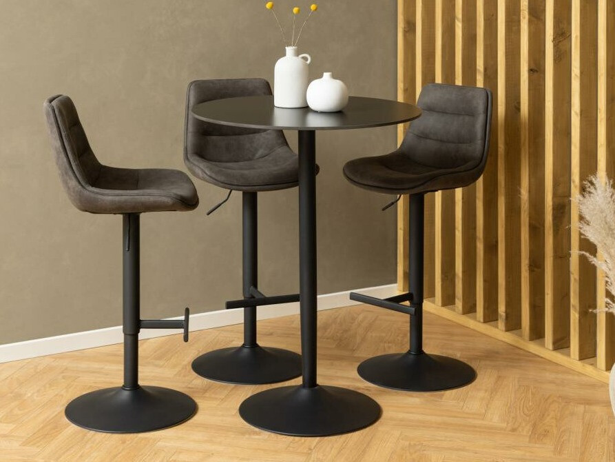 Baarilaud Norsica 863 (Must marmor)