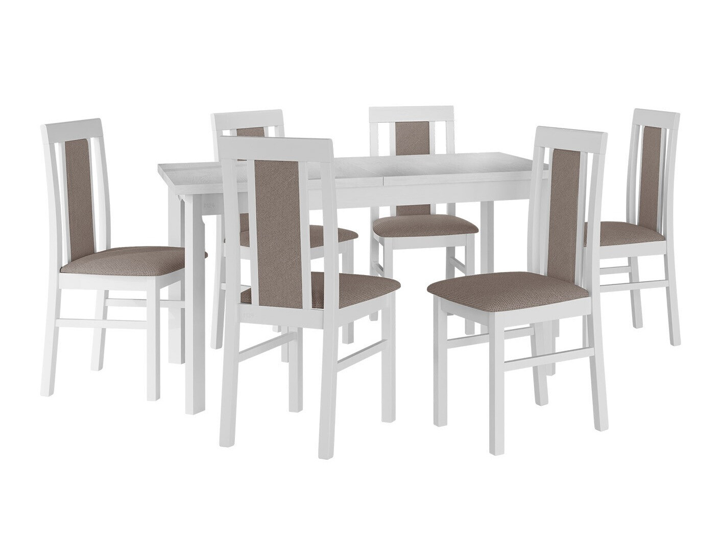 Söögitoakomplekt Victorville 315 (Valge)