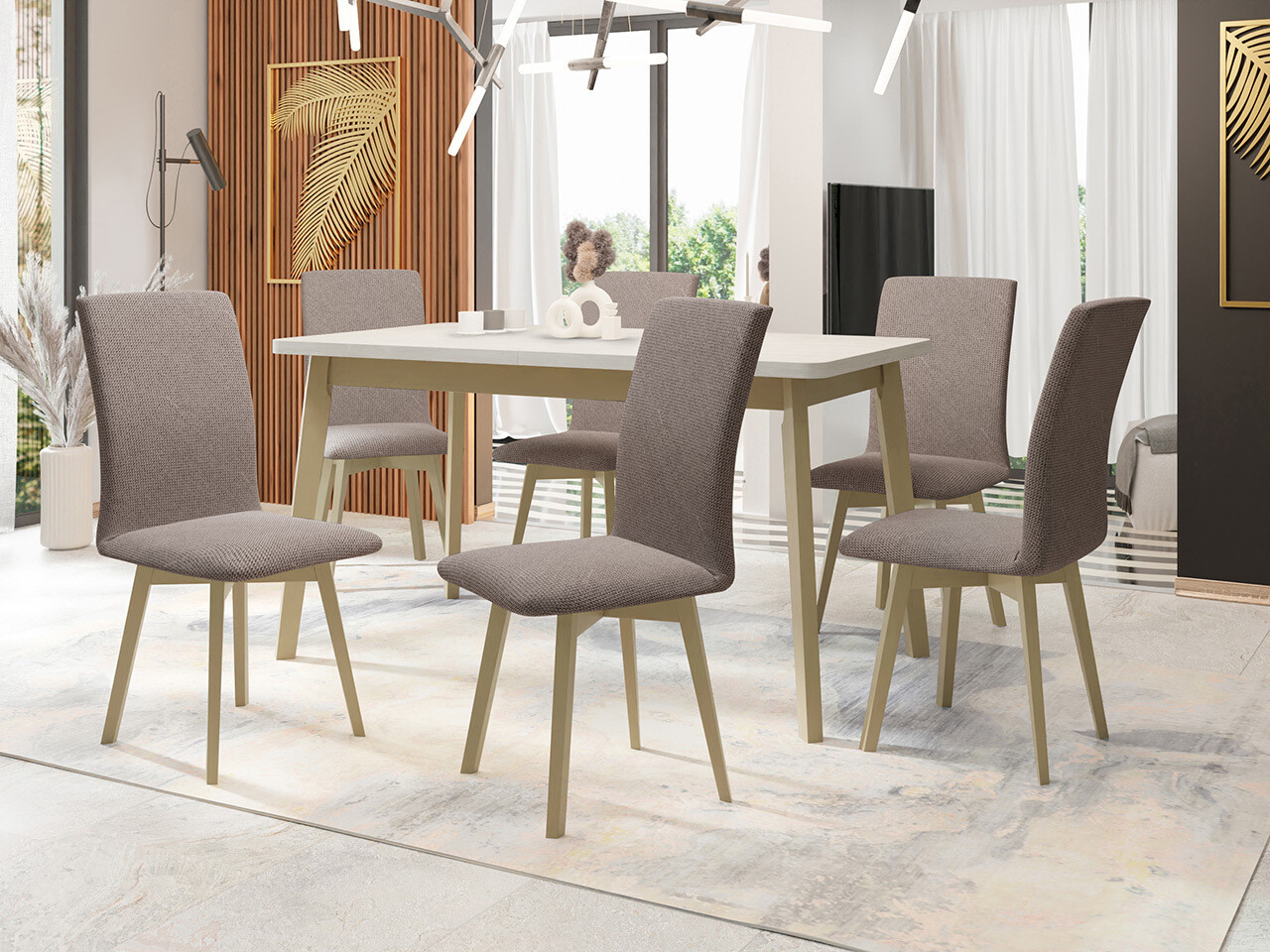 Söögitoakomplekt Victorville 323 (Sonoma tamm)