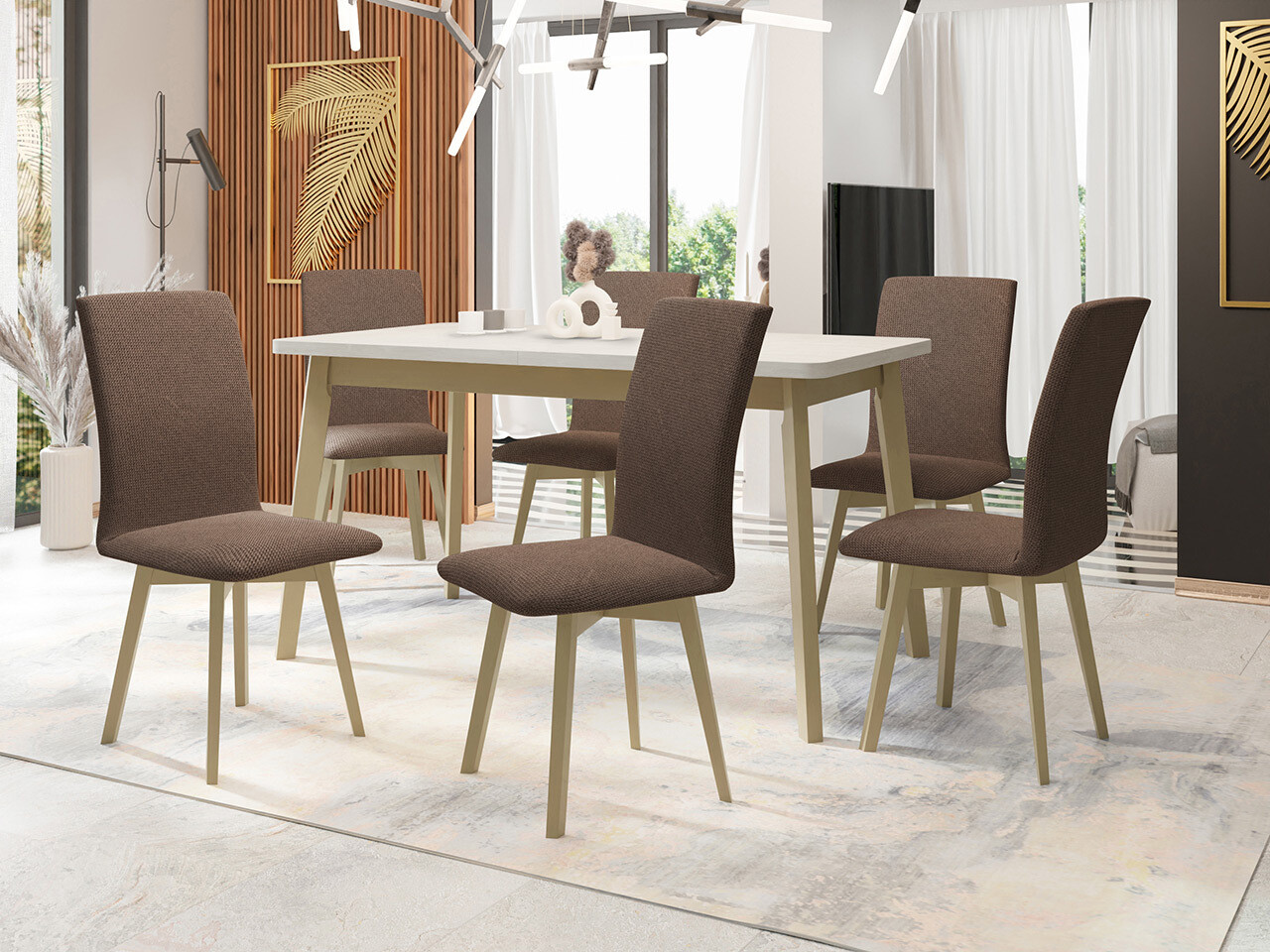 Söögitoakomplekt Victorville 323 (Sonoma tamm)