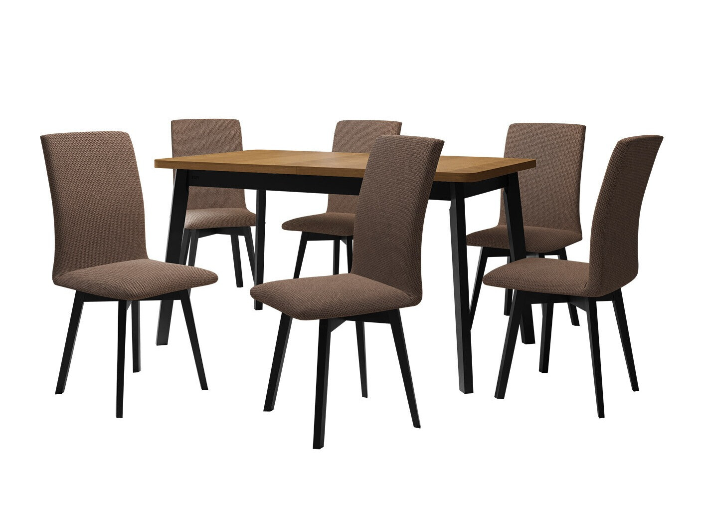 Söögitoakomplekt Victorville 324 (Must)