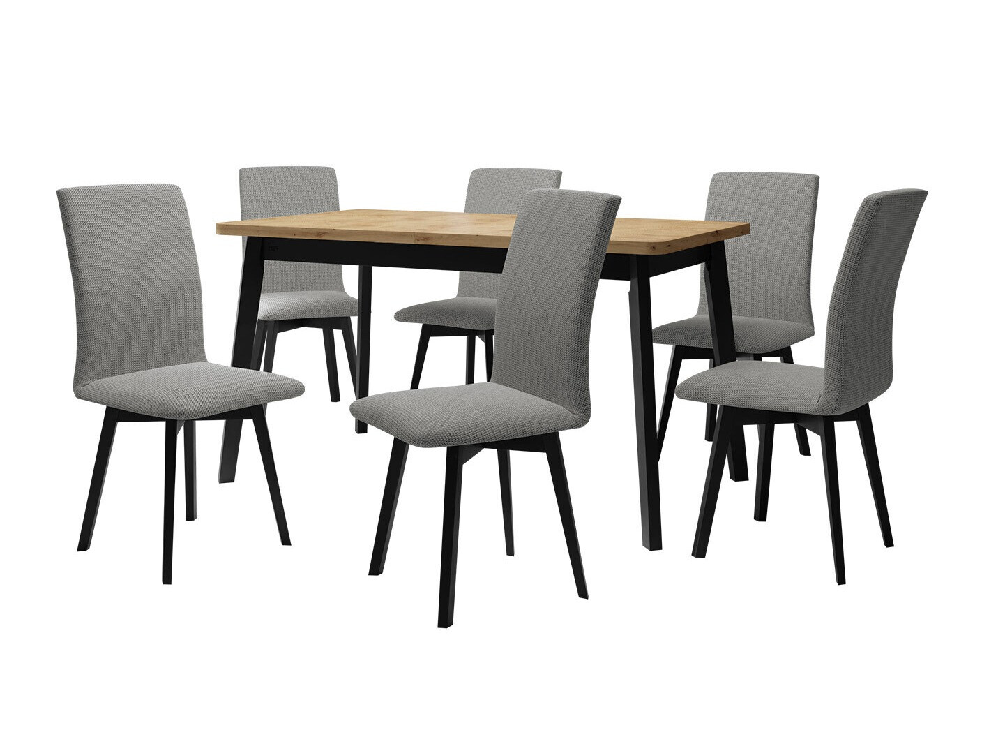 Söögitoakomplekt Victorville 326 (Must)