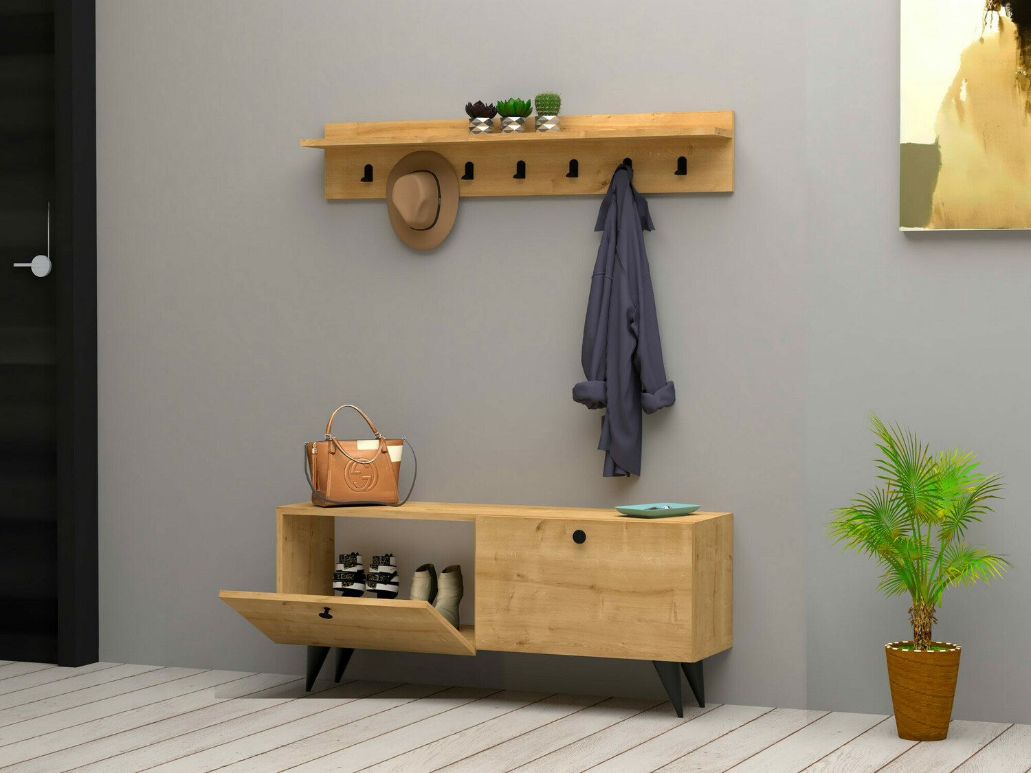 Esikukomplekt Kailua 521 (Tamm)