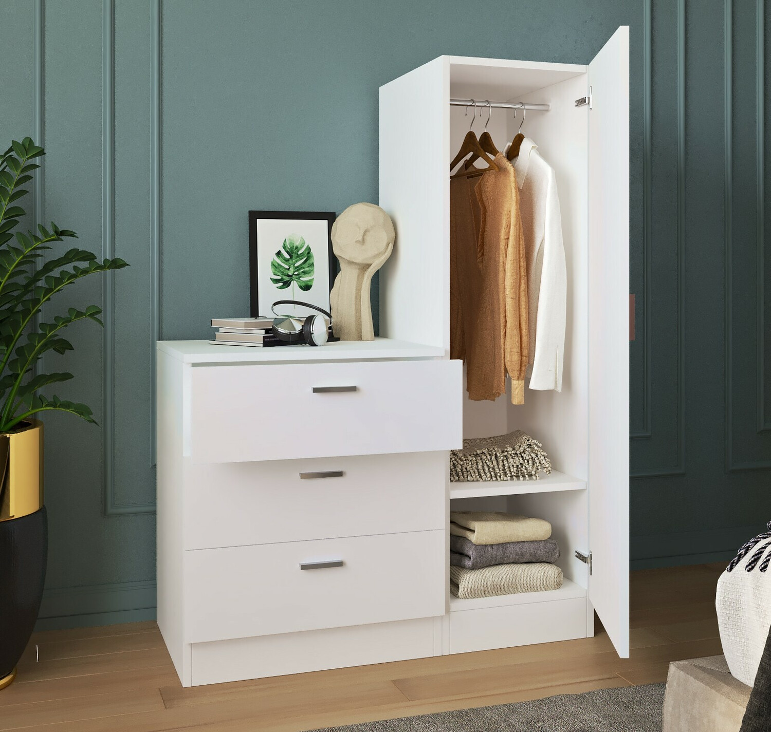 Esikukomplekt Kailua 558 (Valge)