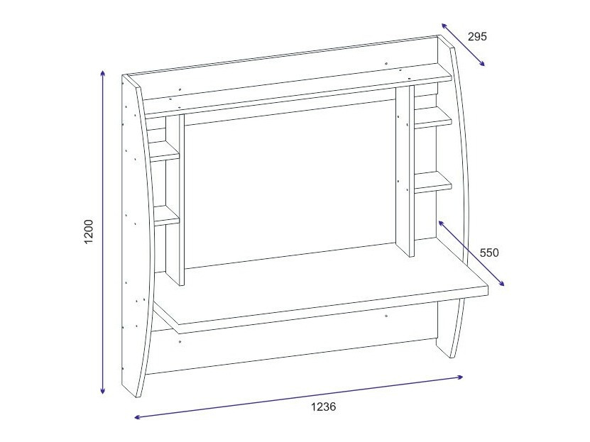 Kirjutuslaud Kailua 590