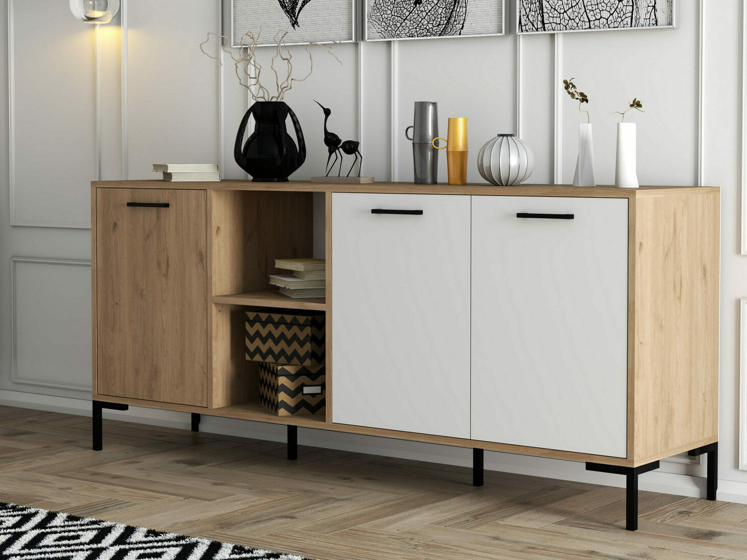 Kapp Nolcava 101 (Valge + Tamm)