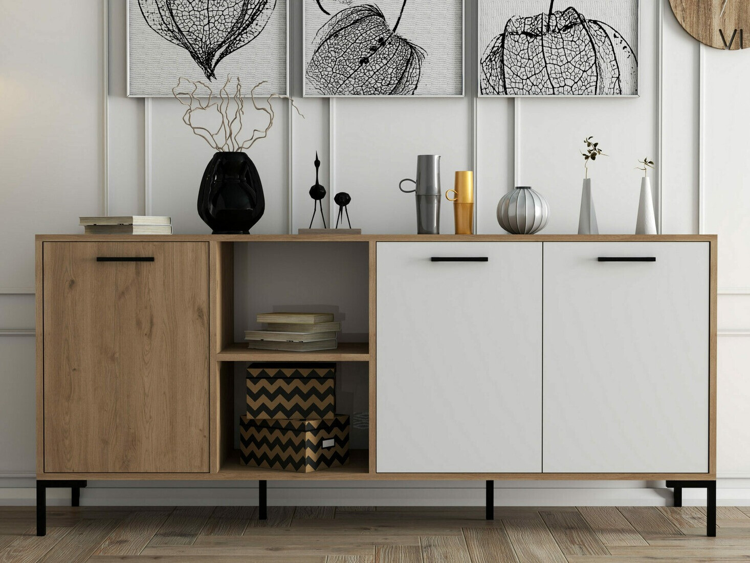 Kapp Nolcava 101 (Valge + Tamm)