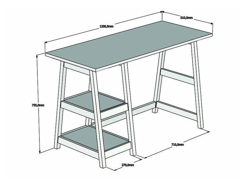 Kirjutuslaud Kailua 862
