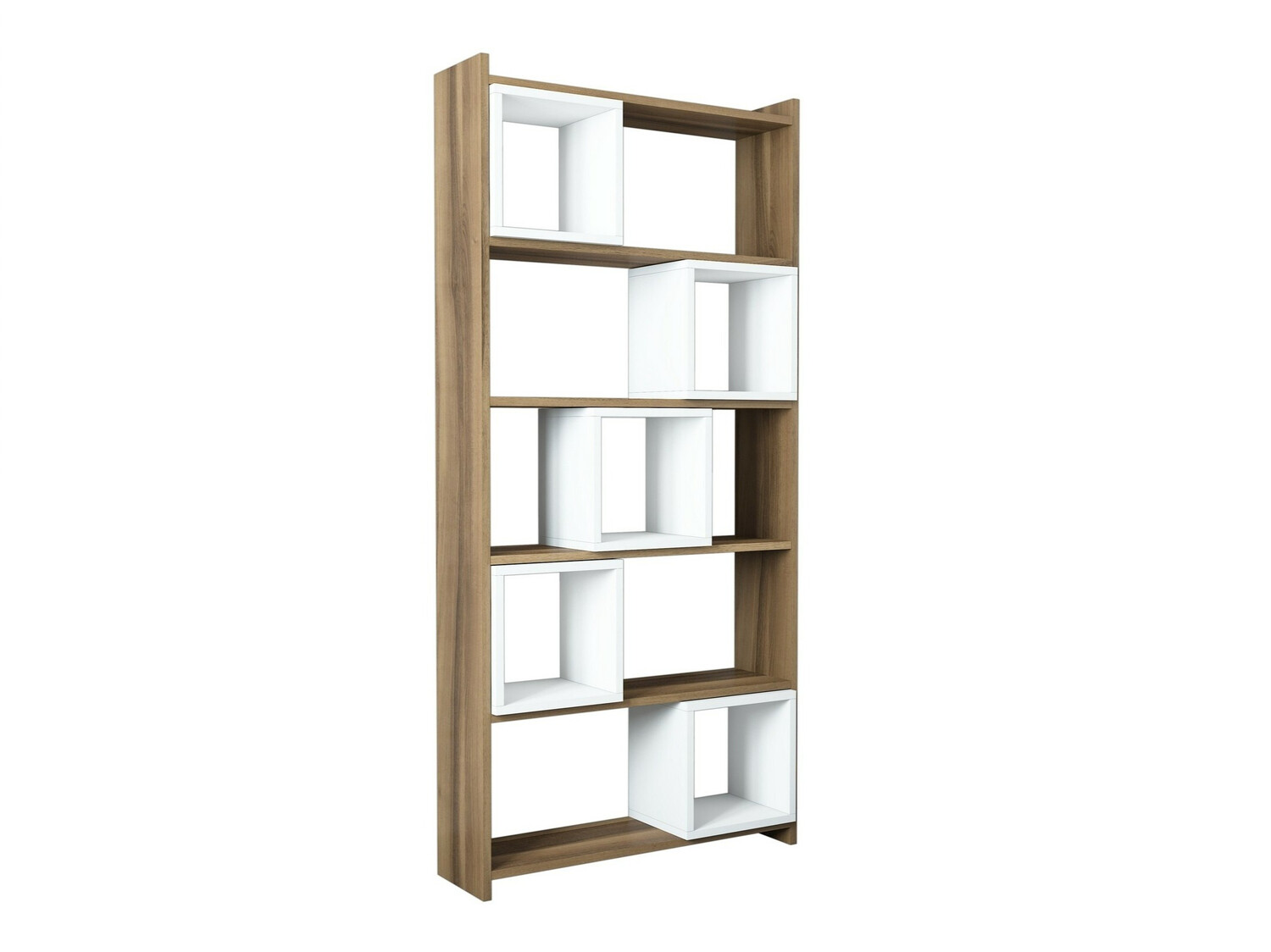 Riiul Kailua 666 (Valge + Pähkel)