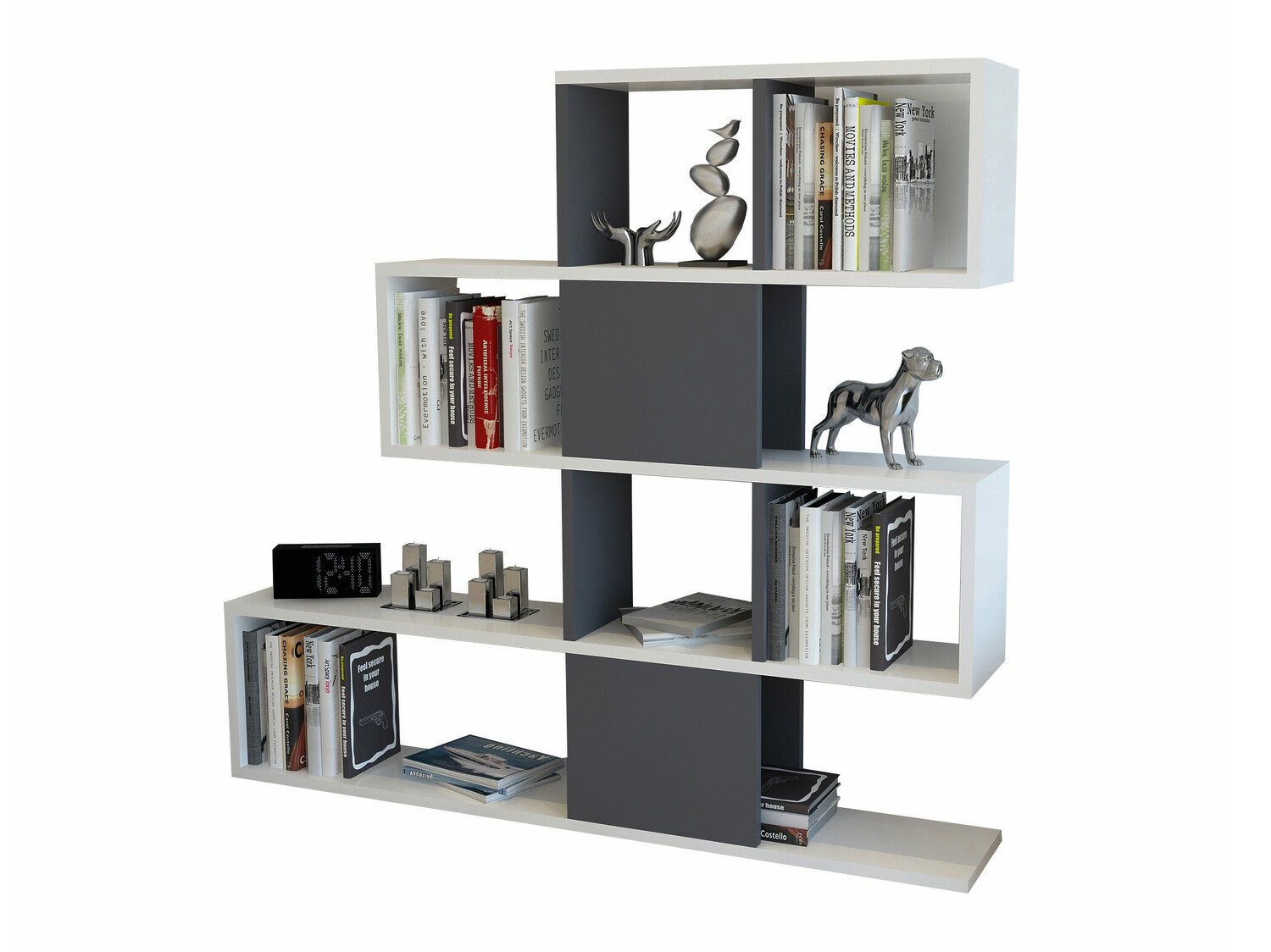 Riiul Kailua 677 (Valge + Antratsiit)