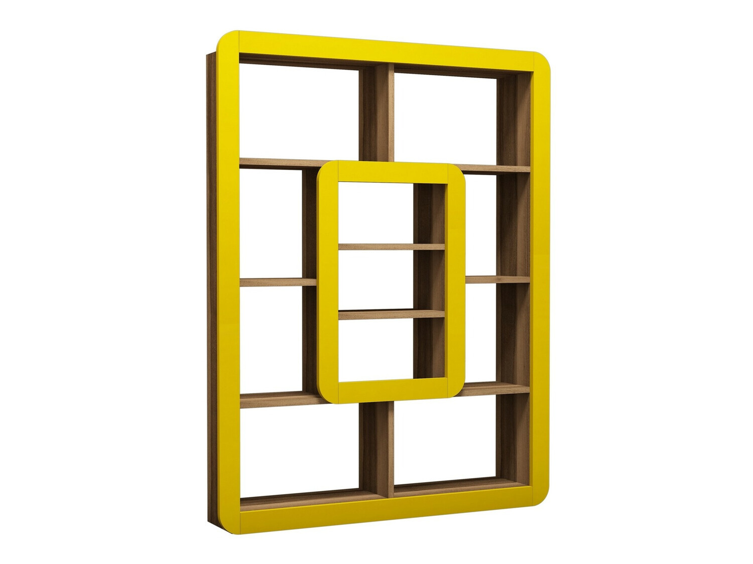 Riiul Kailua 678 (Kollane + Pähkel)