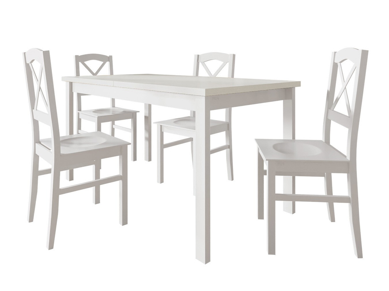 Söögitoakomplekt Victorville 286 (Valge)