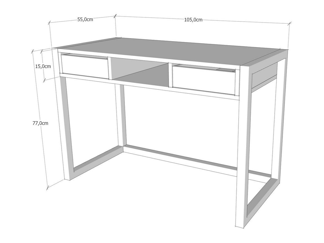 Kirjutuslaud Kailua 711