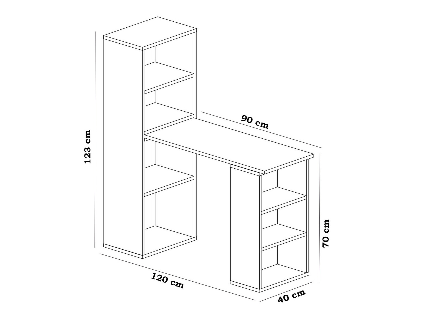 Kirjutuslaud Kailua 755