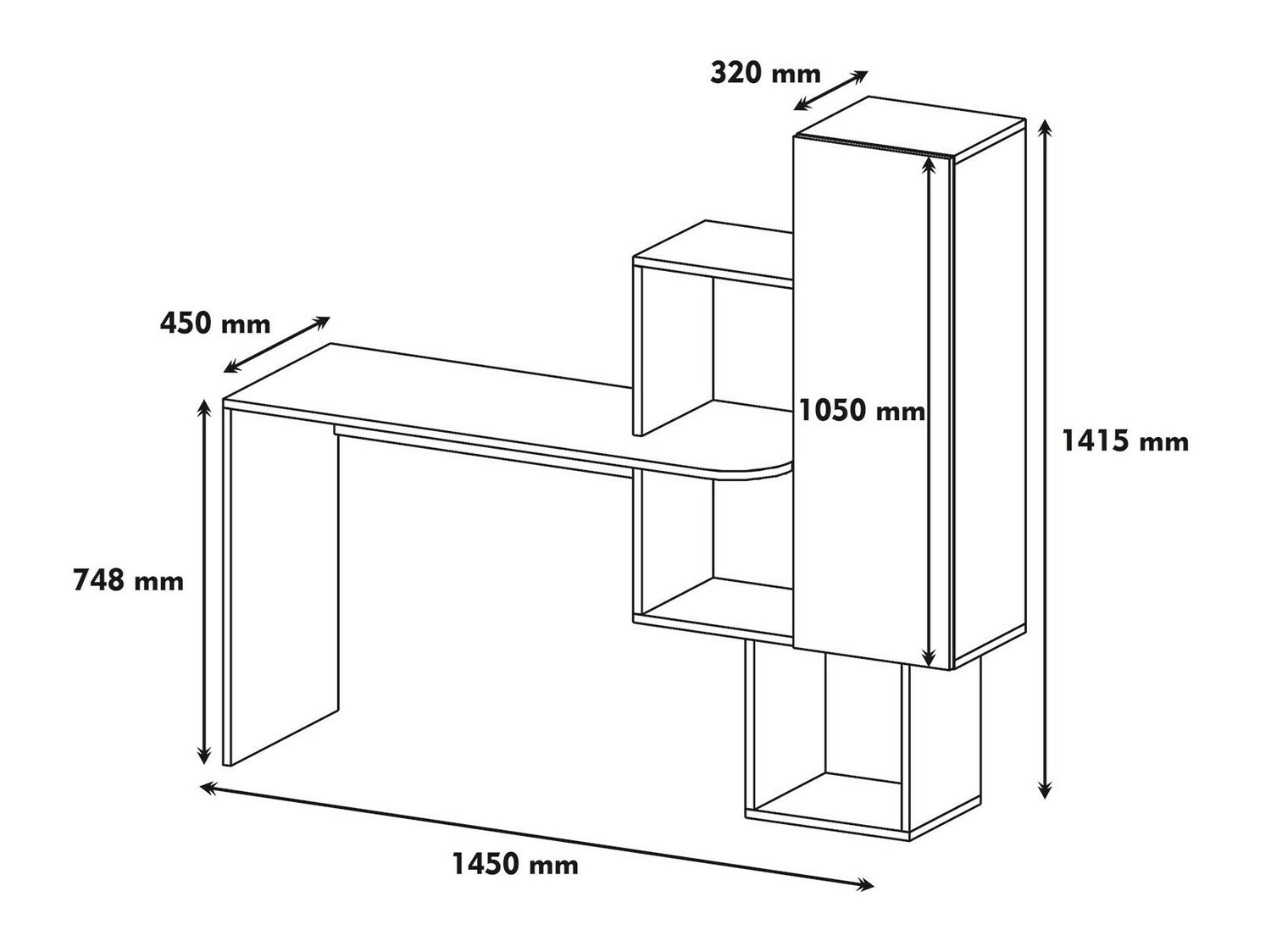 Kirjutuslaud Kailua 788