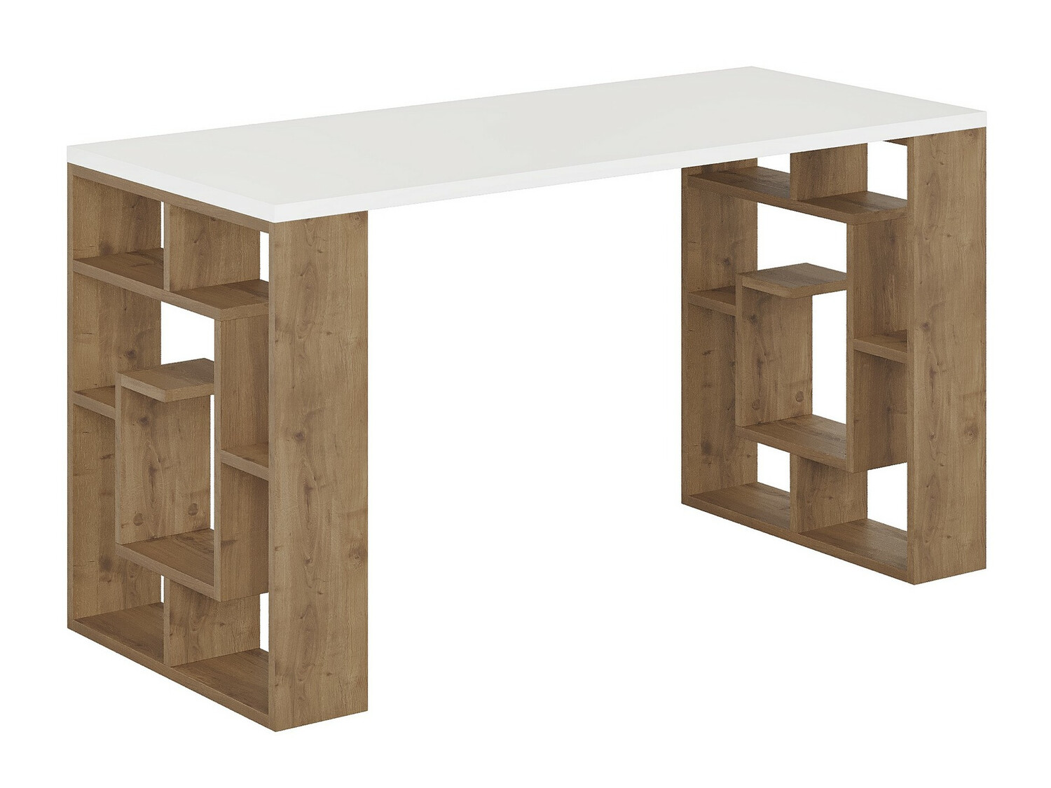 Kirjutuslaud Kailua 813 (Valge + Tume tamm)