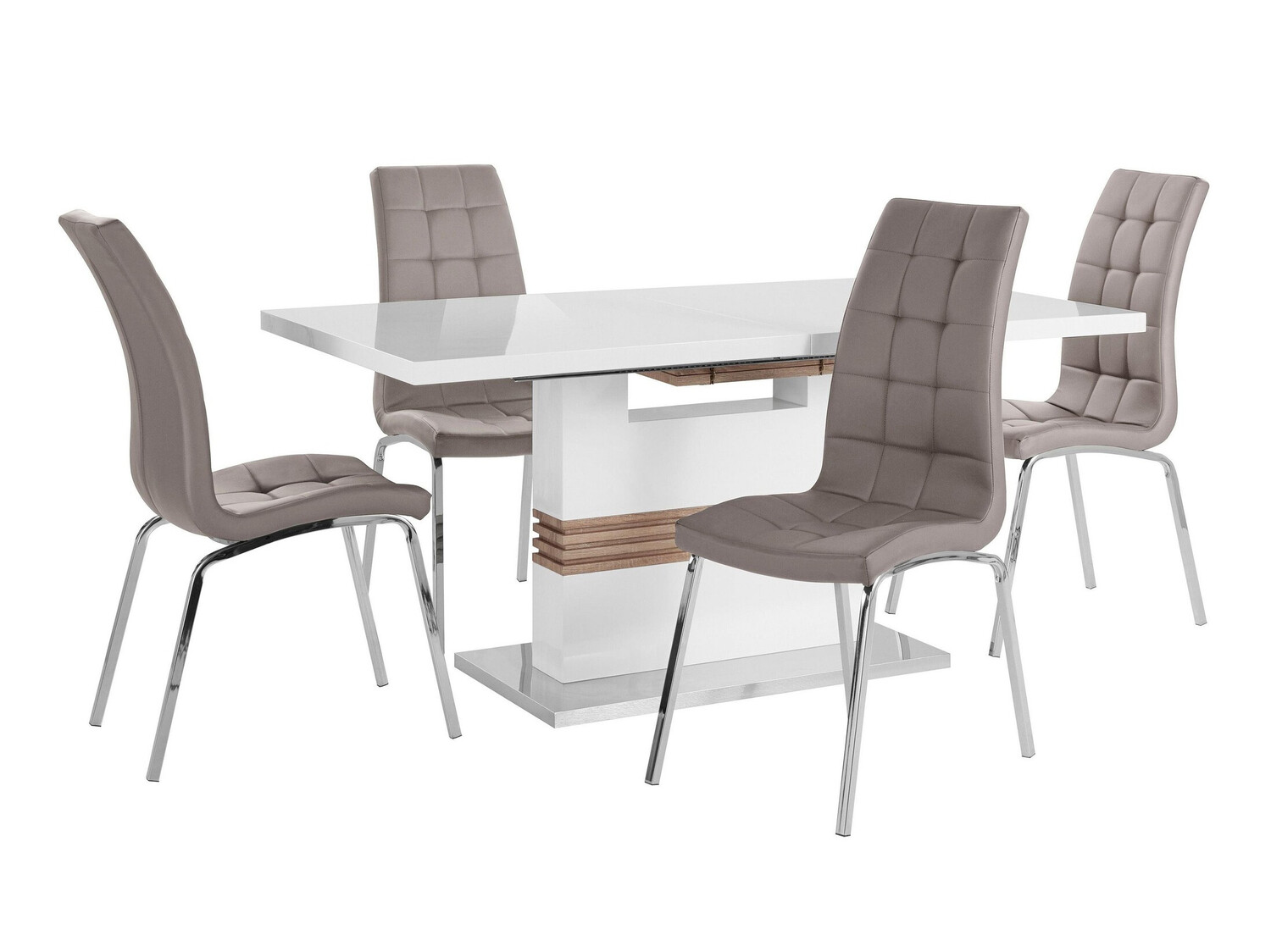 Söögitoakomplekt Denton 1111 (Cappuccino)