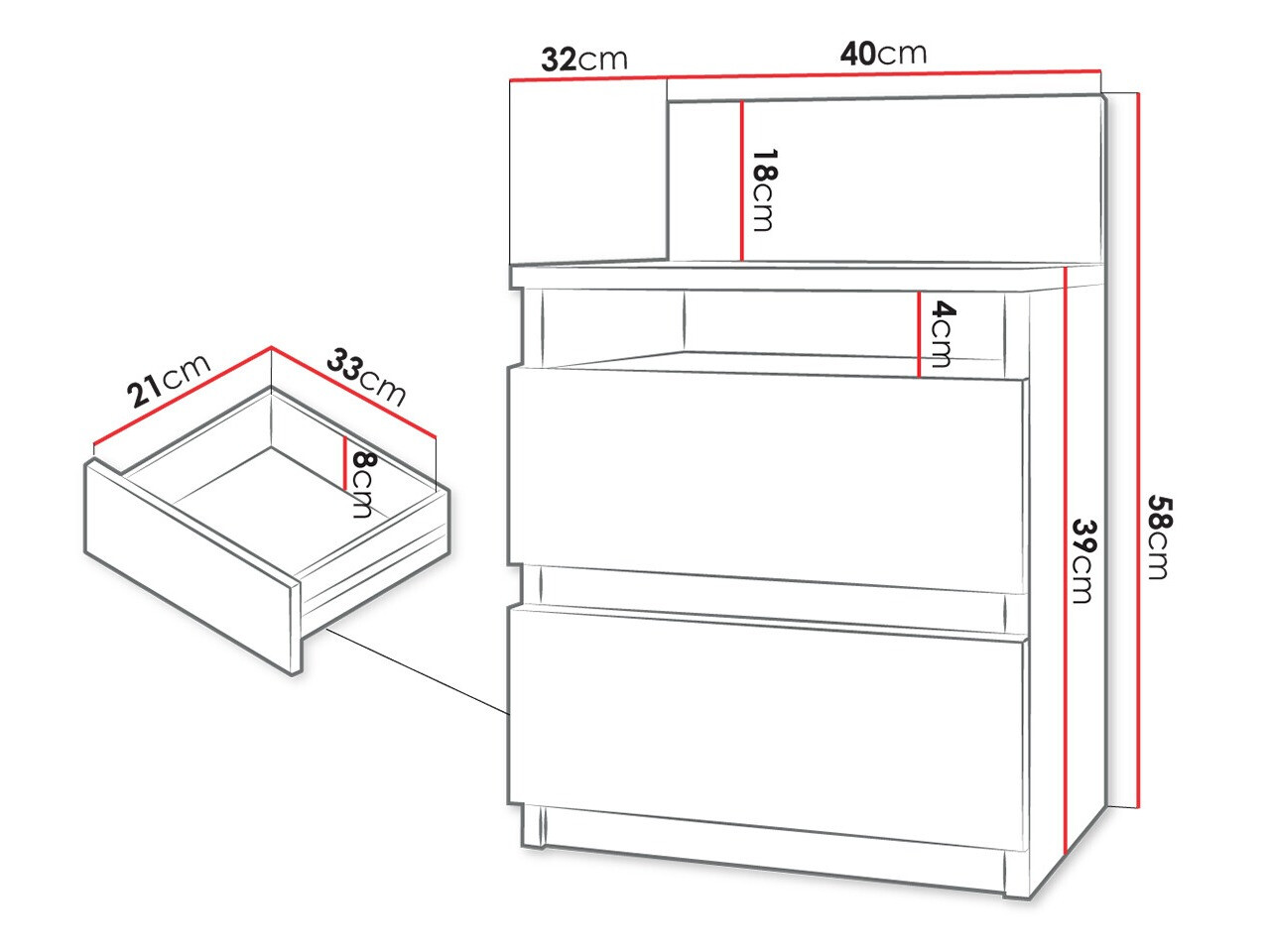 Öökapp Comfivo Structor (Valge)
