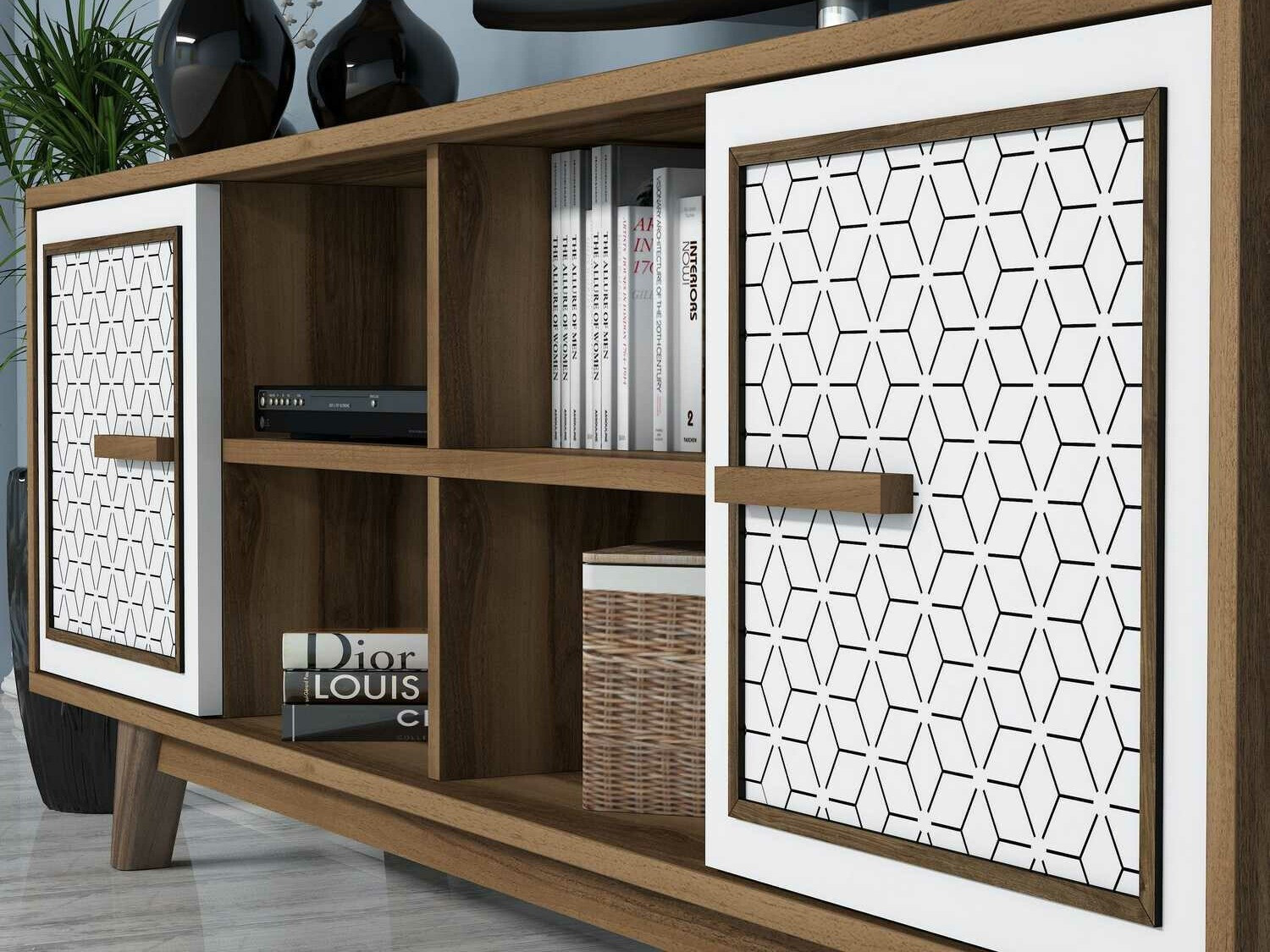 Elutoa komplekt Kailua 1590 (Pähkel + Valge)