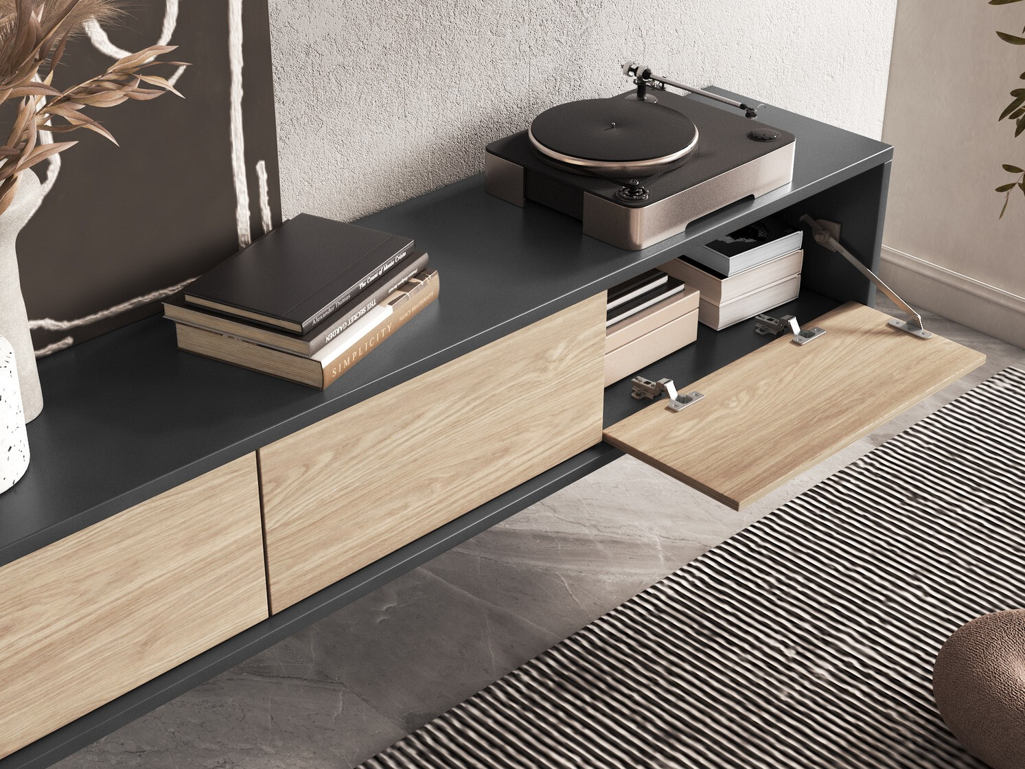 TV-alus Austin 324 (Antratsiit + Tamm)