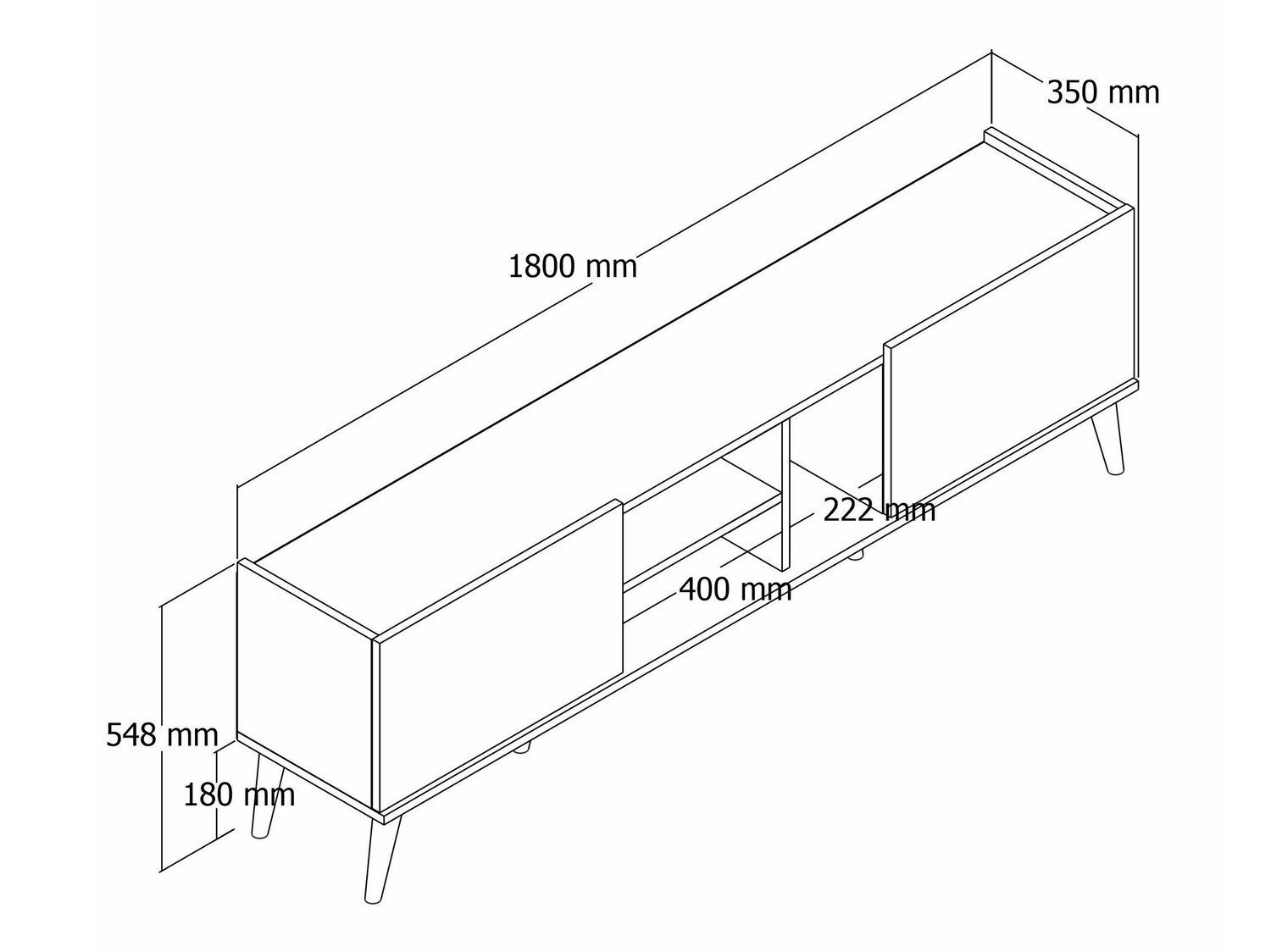 TV-alus Kailua 972 (Pähkel)