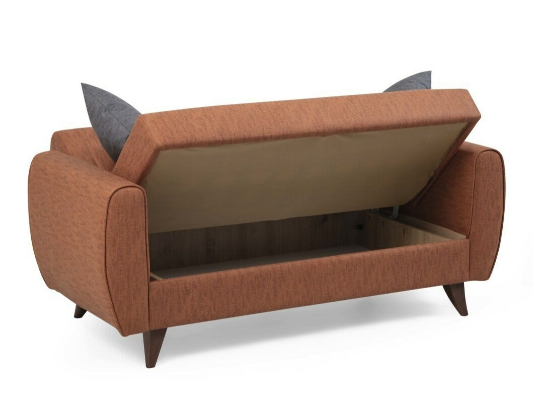 Diivanvoodi Altadena 599 (Tumeoranž)