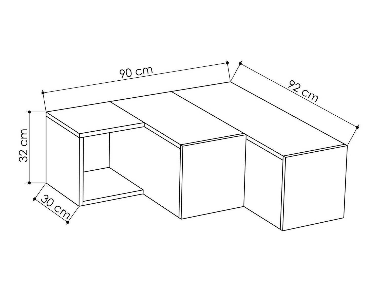 TV-alus Kailua 1058 (Antratsiit + Helepruun)