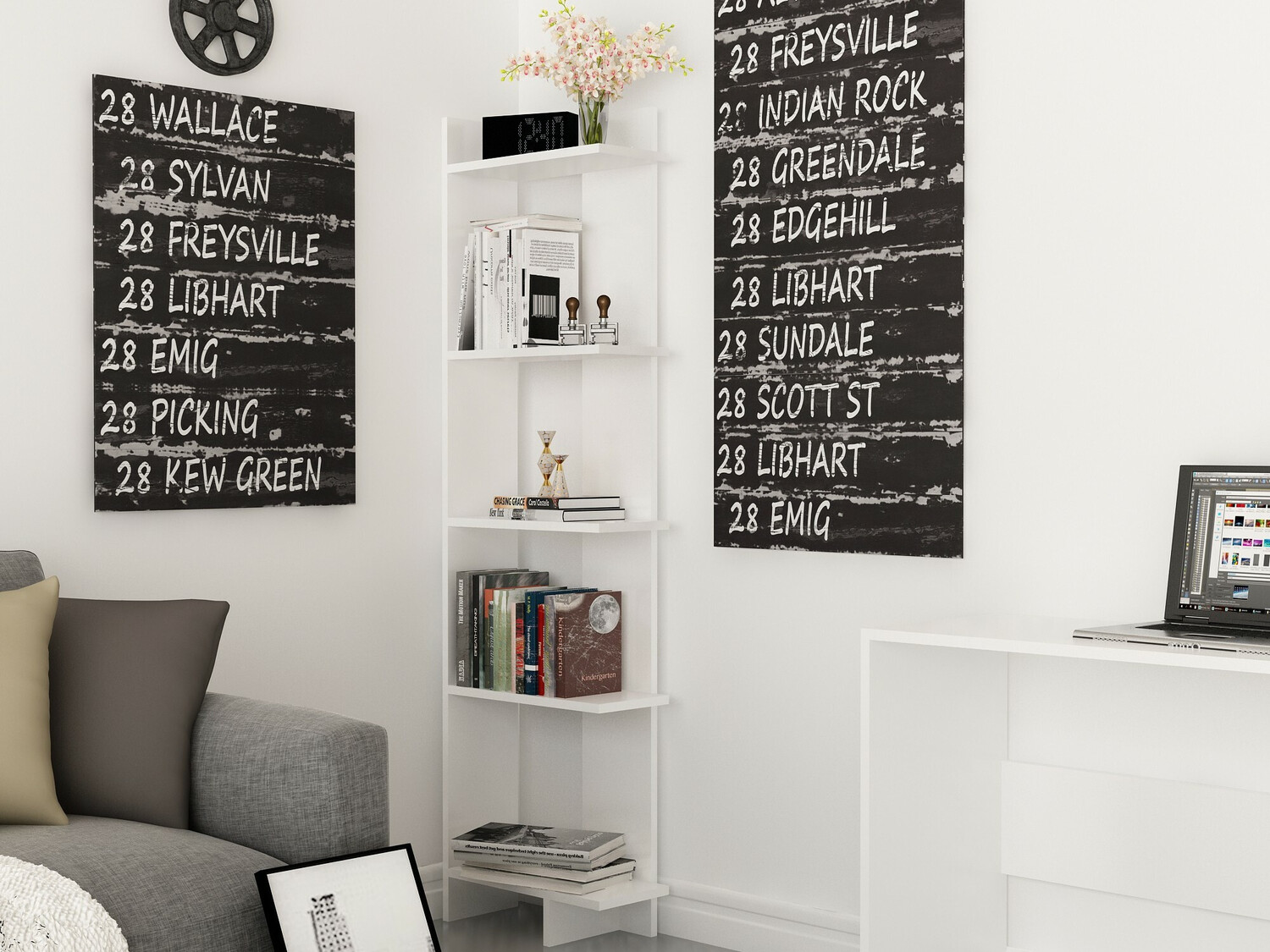 Riiul Kailua 1074 (Valge)