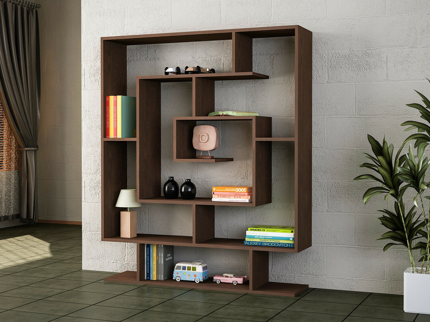 Riiul Kailua 1089 (Pruun)