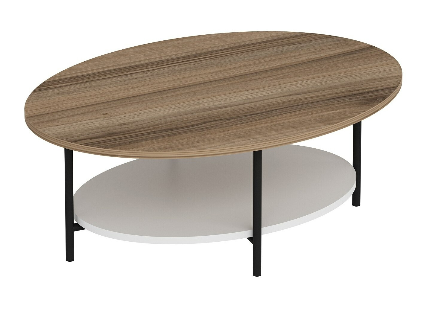 Diivanilaud Kailua 2460 (Valge + Tamm)