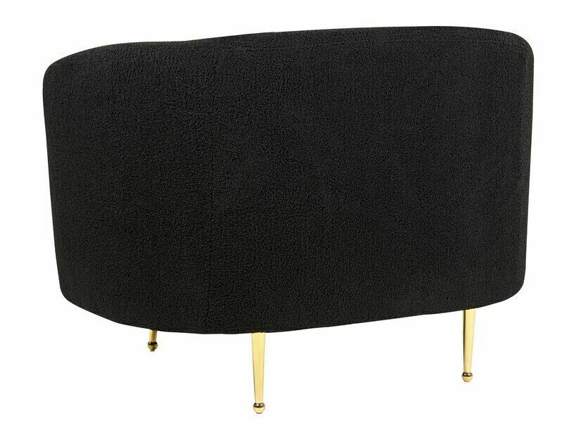 Pehme mööbli komplekt Berwyn 124 (Must + Kuldne)