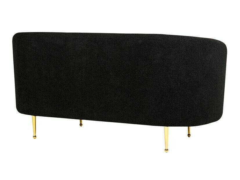 Pehme mööbli komplekt Berwyn 124 (Must + Kuldne)