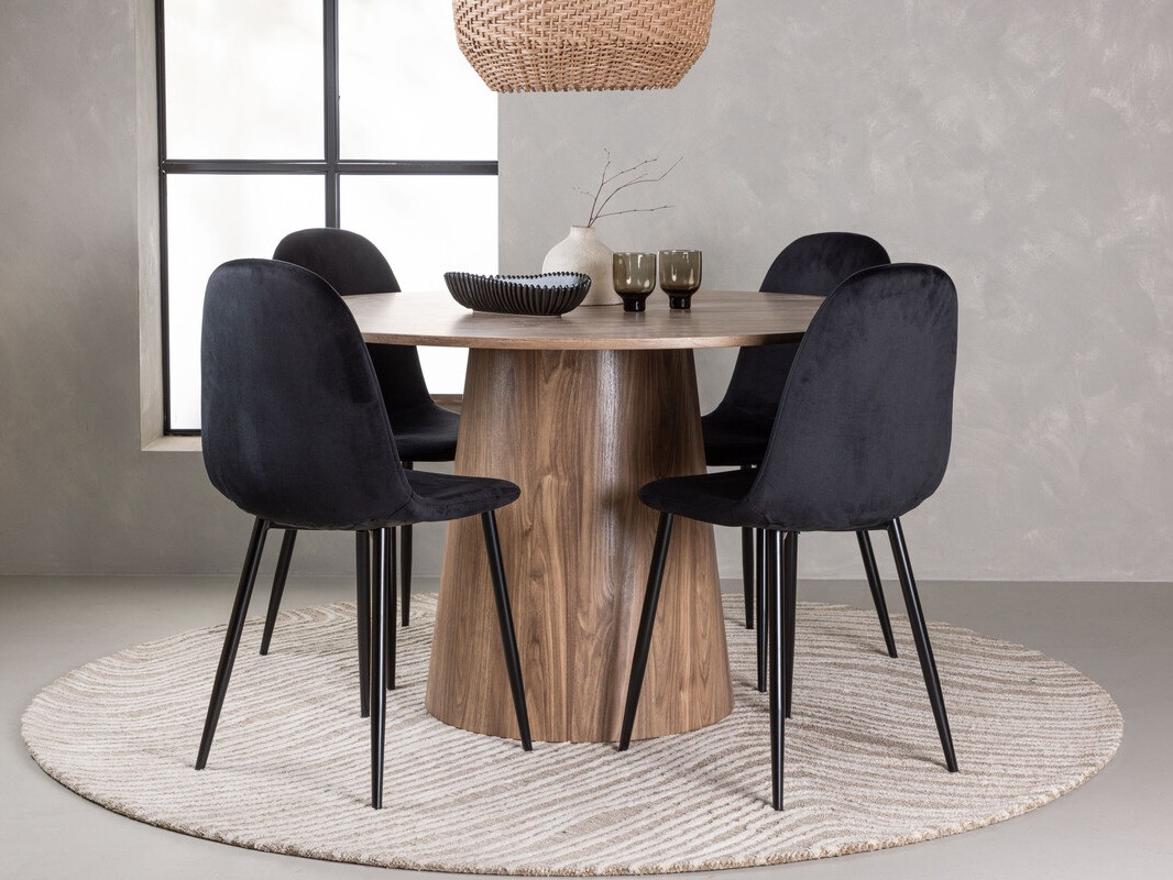 Söögitoakomplekt Dallas 4246 (Pruun)