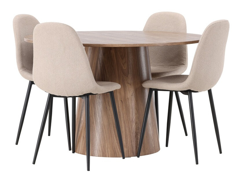 Söögitoakomplekt Dallas 4247 (Pruun)