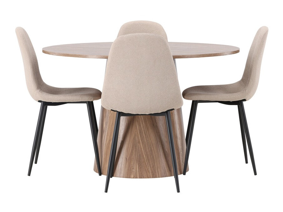 Söögitoakomplekt Dallas 4247 (Pruun)