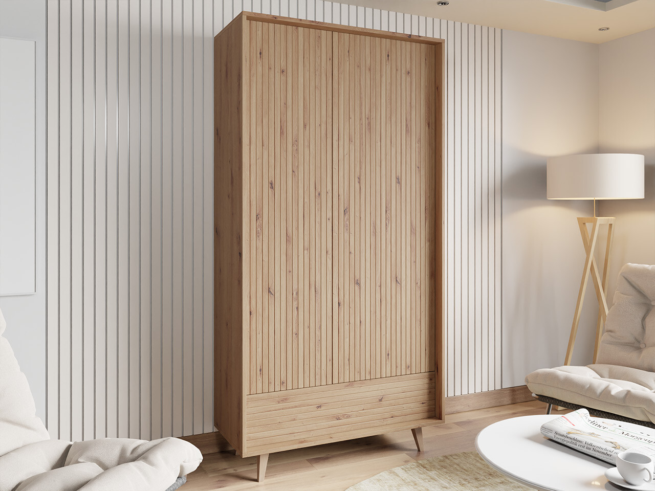 Riidekapp Comfivo Romtori 106