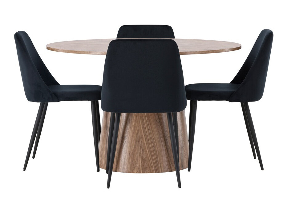 Söögitoakomplekt Dallas 4248 (Pruun)