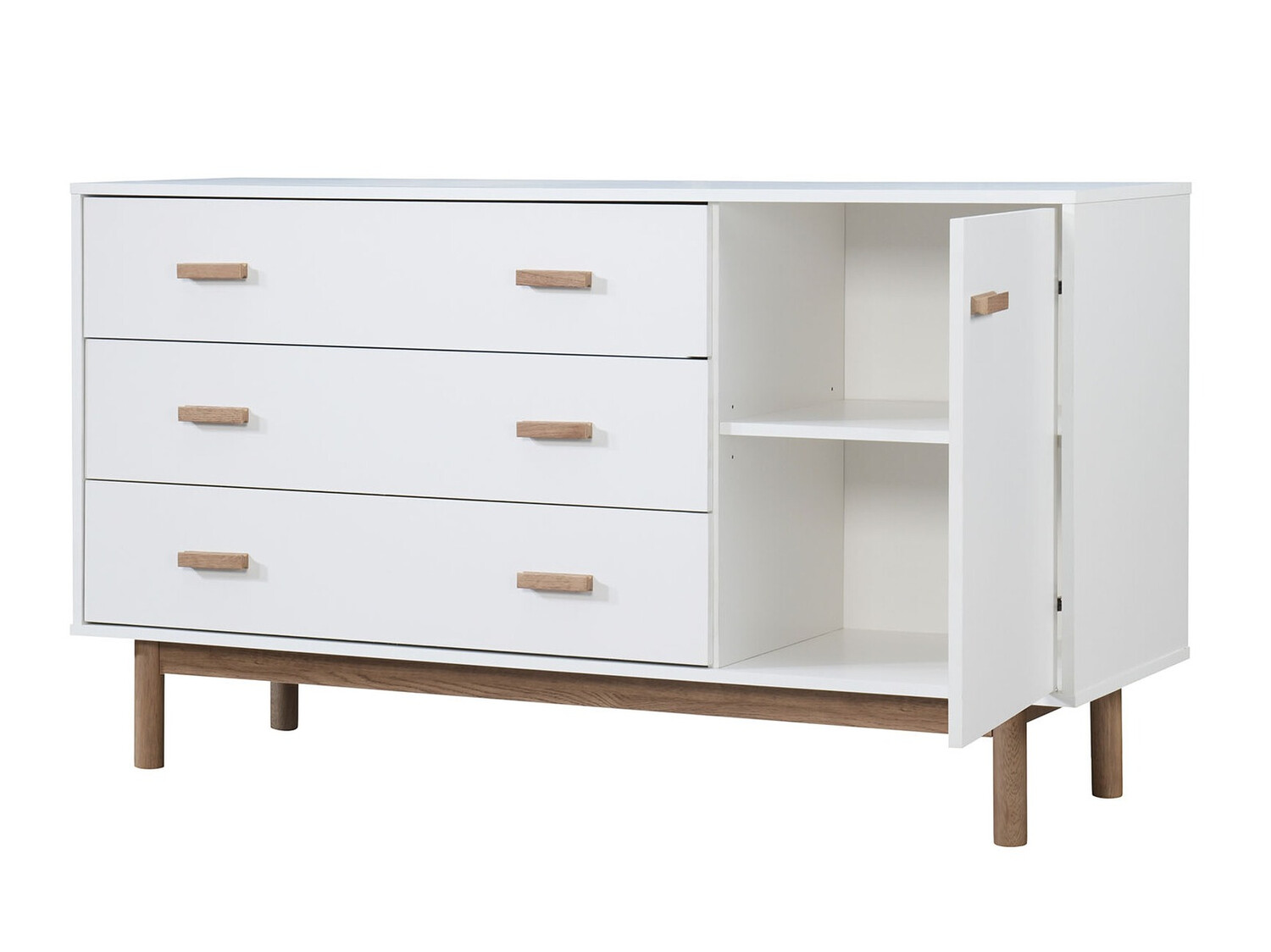 Kummut Nolcalu 100 (Valge + Tamm)