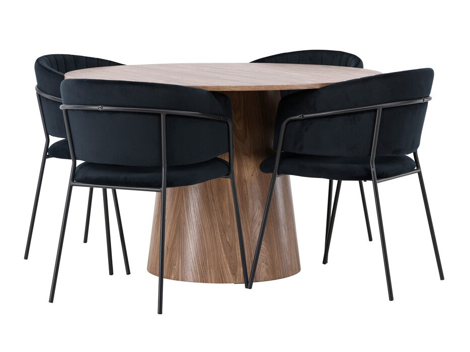 Söögitoakomplekt Dallas 4254 (Pruun)