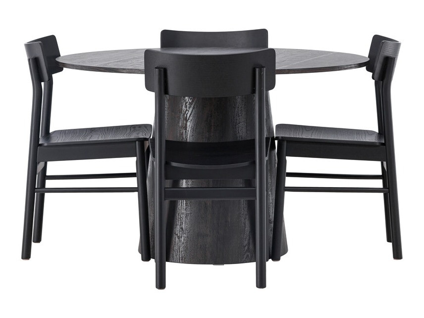 Söögitoakomplekt Dallas 4256 (Tumepruun)