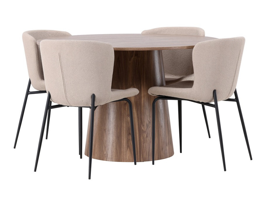 Söögitoakomplekt Dallas 4257 (Pruun)