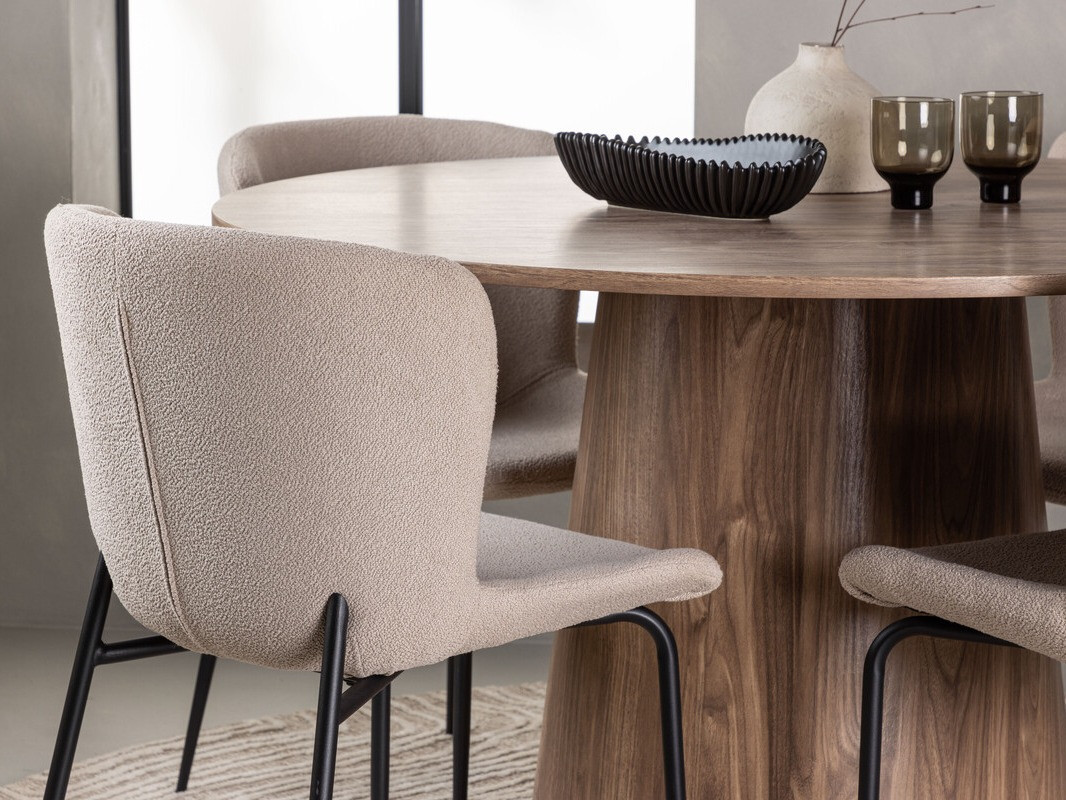 Söögitoakomplekt Dallas 4257 (Pruun)