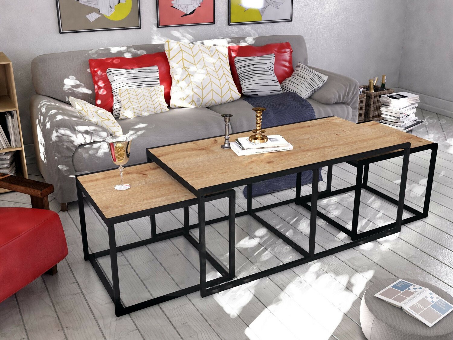 Diivanilaudade komplekt Kailua 1434