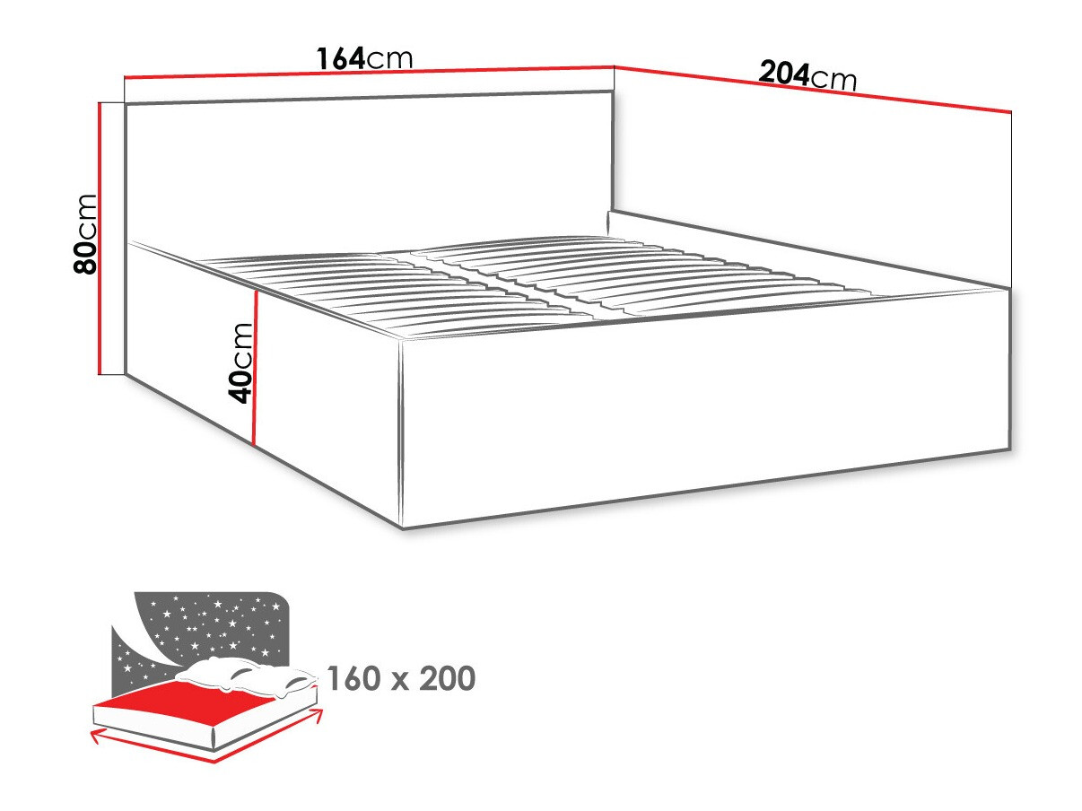 Voodi Comfivo Pastor