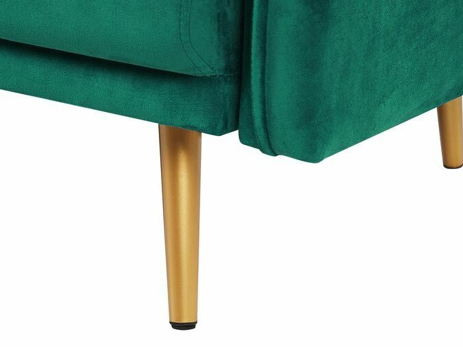 Pehme mööbli komplekt Berwyn 206 (Roheline + Kuldne)