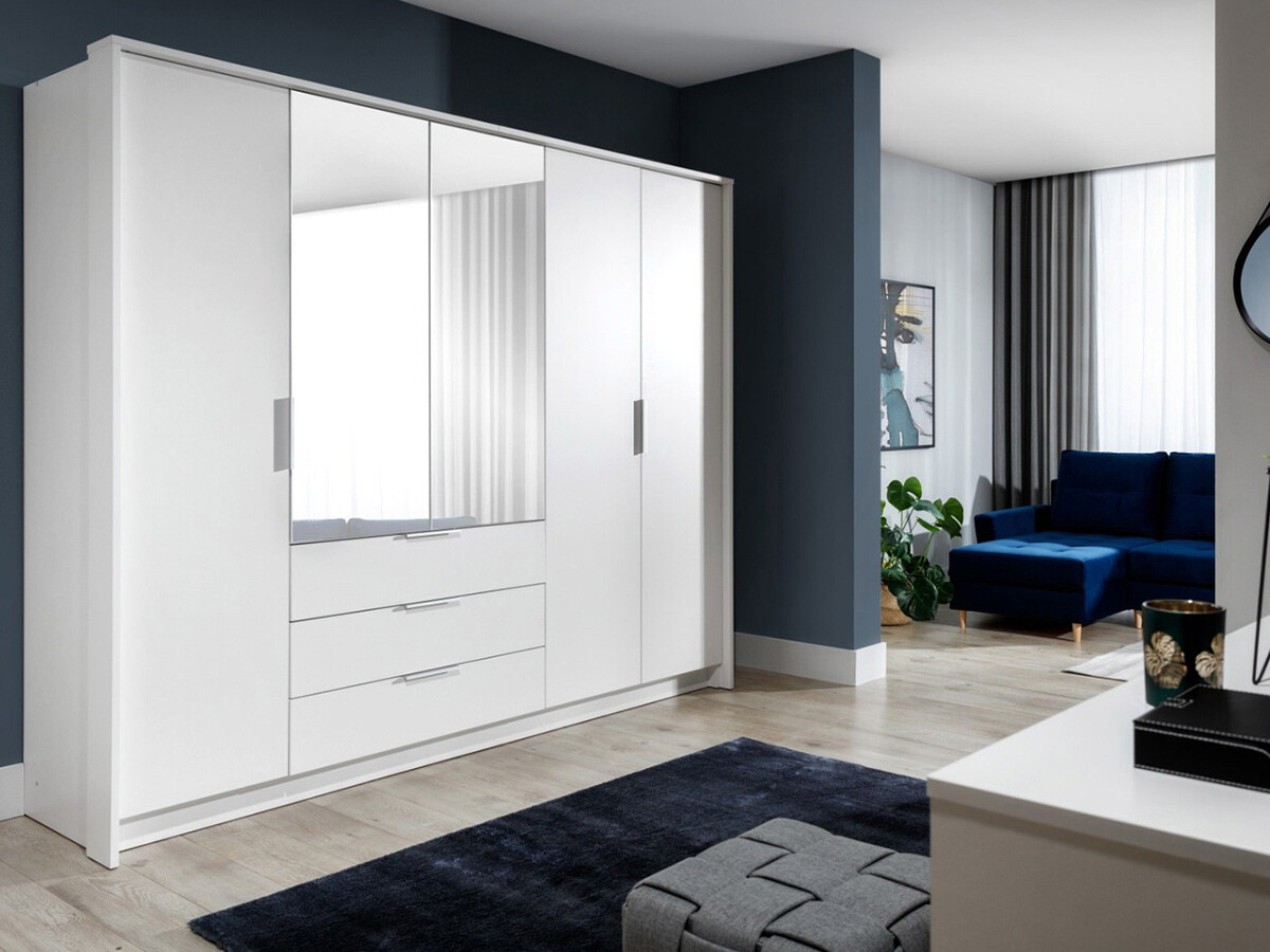 Riidekapp Honolulu 136 (Valge)